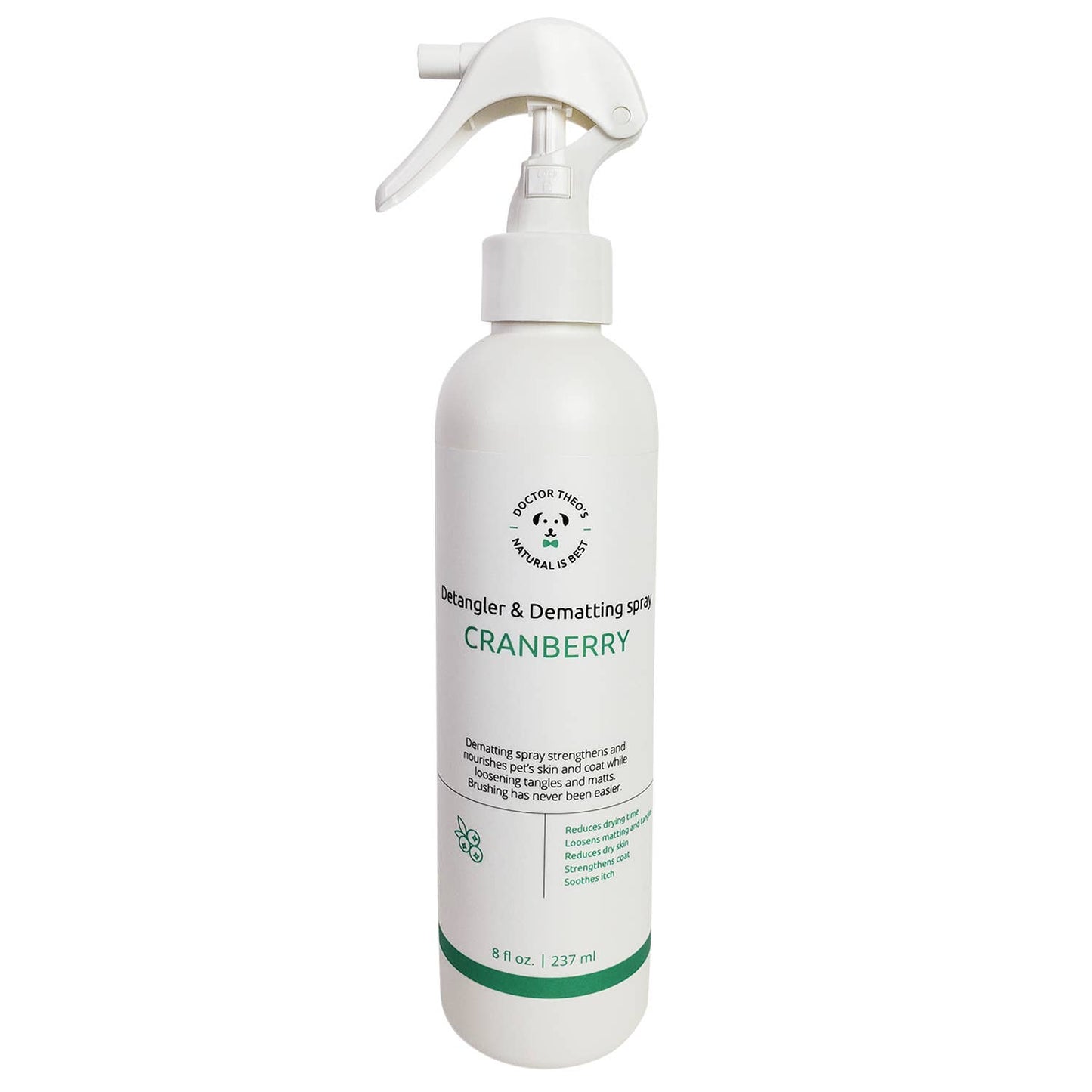 Dr. Theo's Detangler & Dematting Spray - Cranberry - (8 oz)