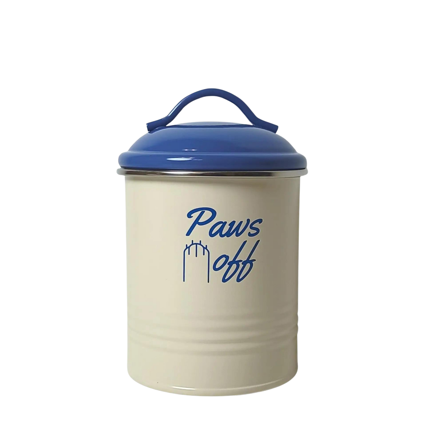 French Blue Food & Treat Canisters (Set of 3)