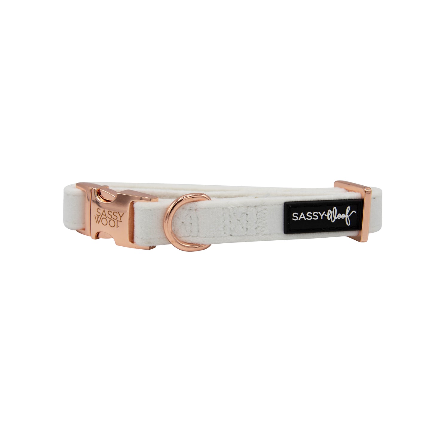 'I Do Too' Dog Collar (White)