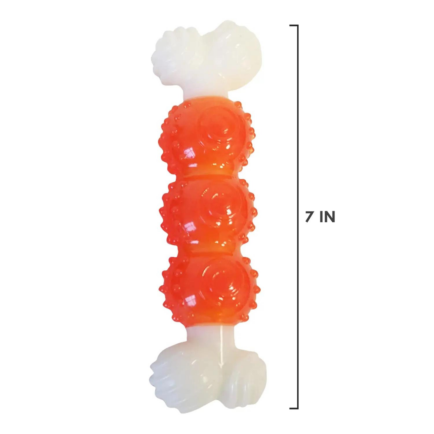 Bone-a-Treat Dog Chew Toy - Orange