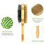 Dual Sided Bamboo Grooming Brush
