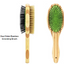 Dual Sided Bamboo Grooming Brush