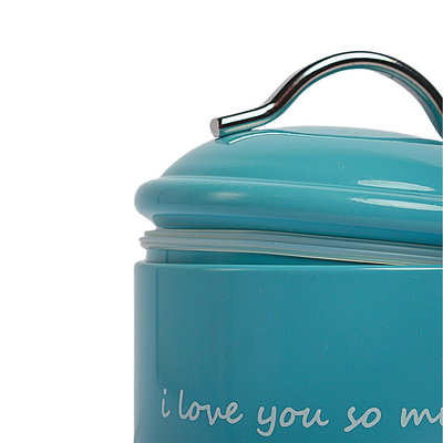 I Love You So Much Dog Treat Canister Gift Set