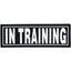 3D Rubber Removable Harness Patches - IN TRAINING