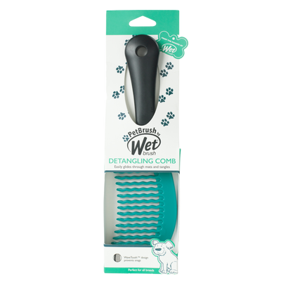 PetBrush Detangler Comb - Teal