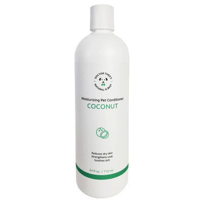 Dr. Theo's Moisturizing Dog Conditioner - Coconut - 24 oz