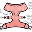 'Dolce Rose' Reversible Dog Harness