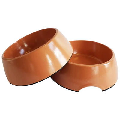 Bamboo Dog Bowl - Tawny Orange - 32 oz