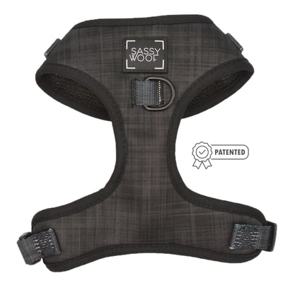 'BG Black' Adjustable Dog Harness