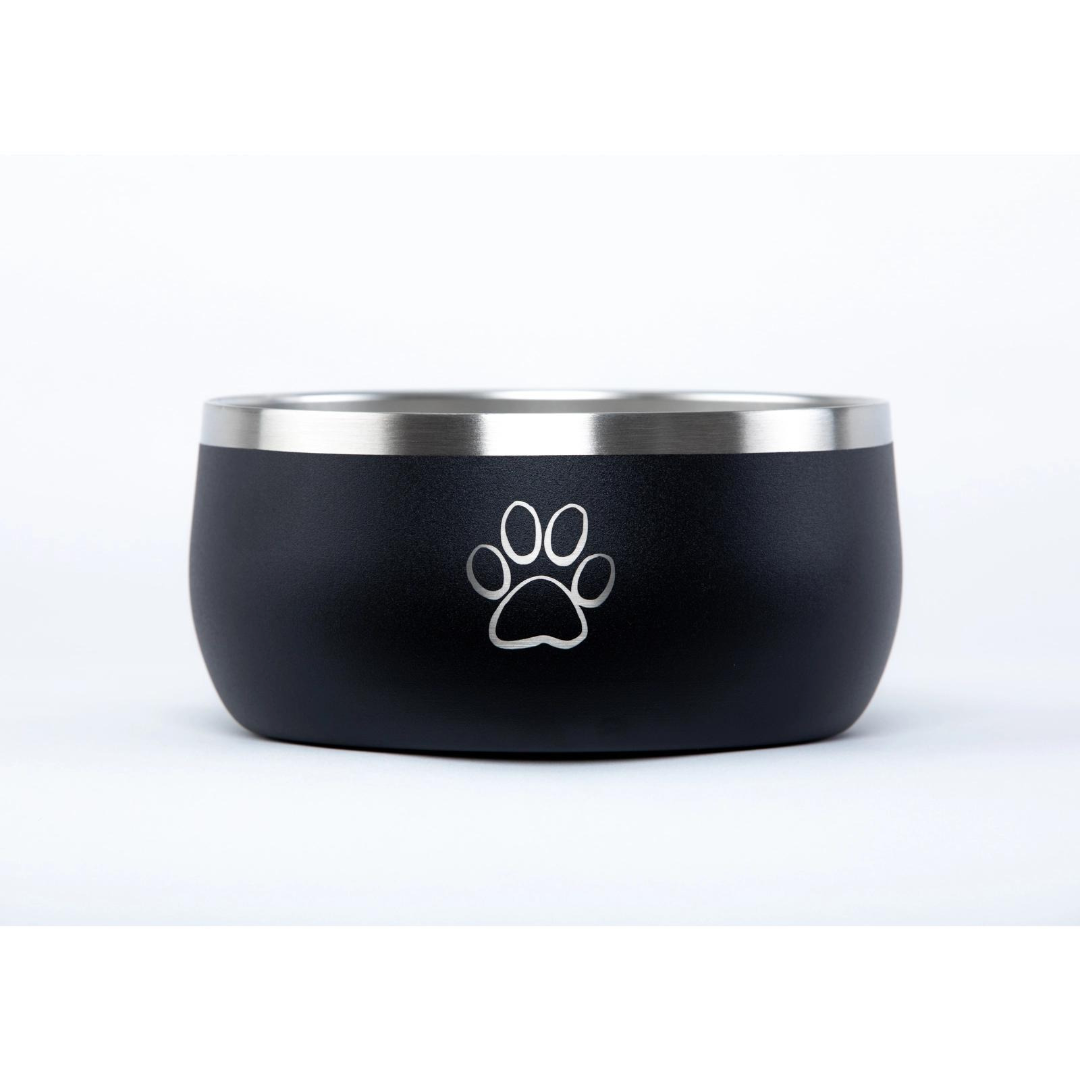 Stainless Steel Powder Coated Dog Bowl - 34 oz - (3 colors)