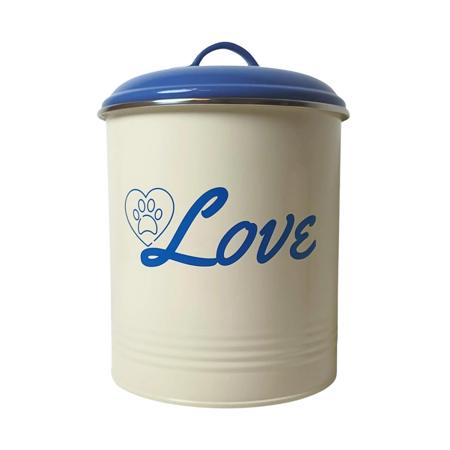 French Blue Food & Treat Canisters (Set of 3)