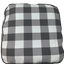 Buffalo Plaid Dog Bed - Light Grey or Red