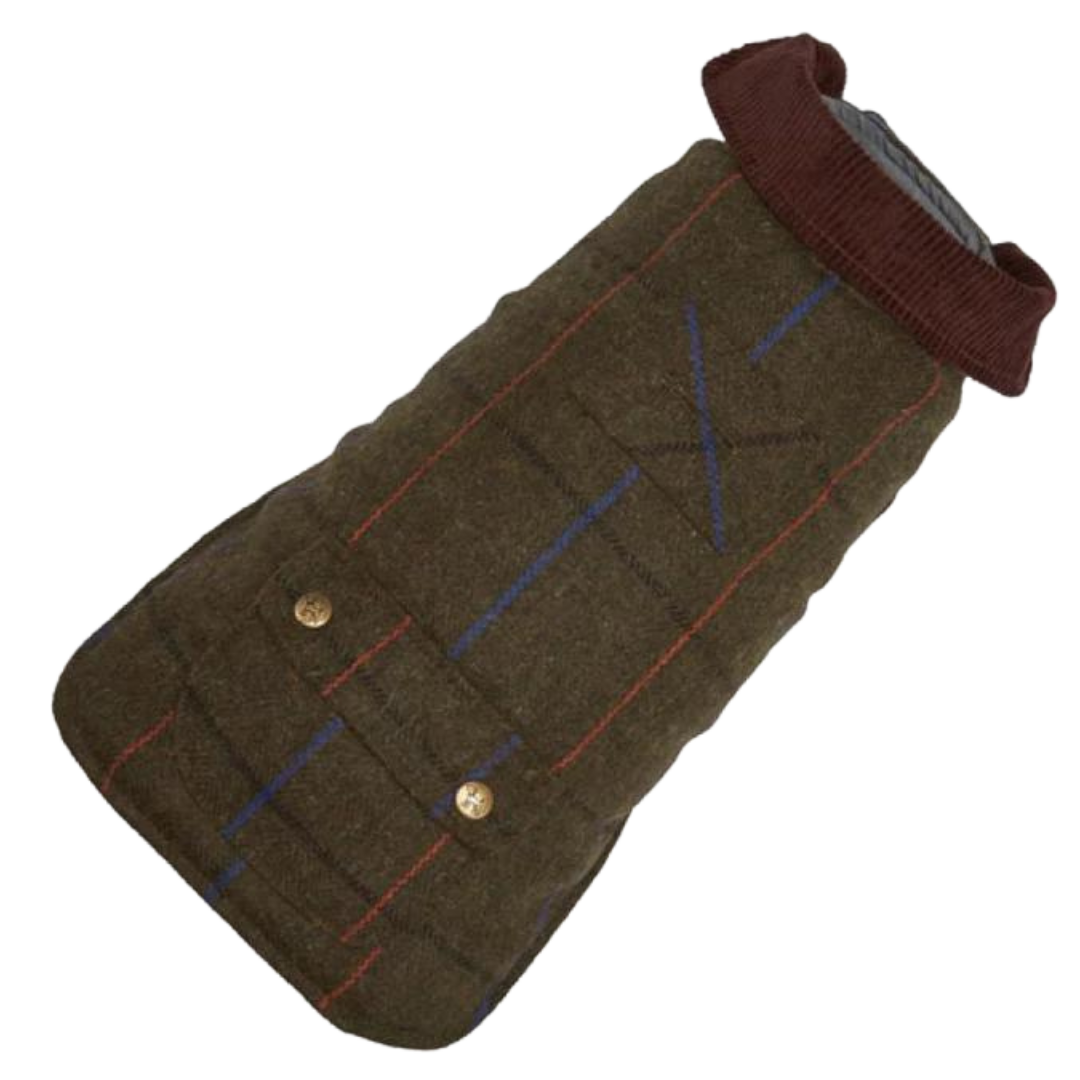 Green Tweed Coat
