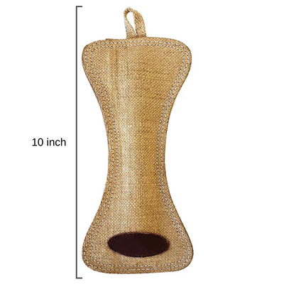 Rustic Dinner Jute Bone Toy