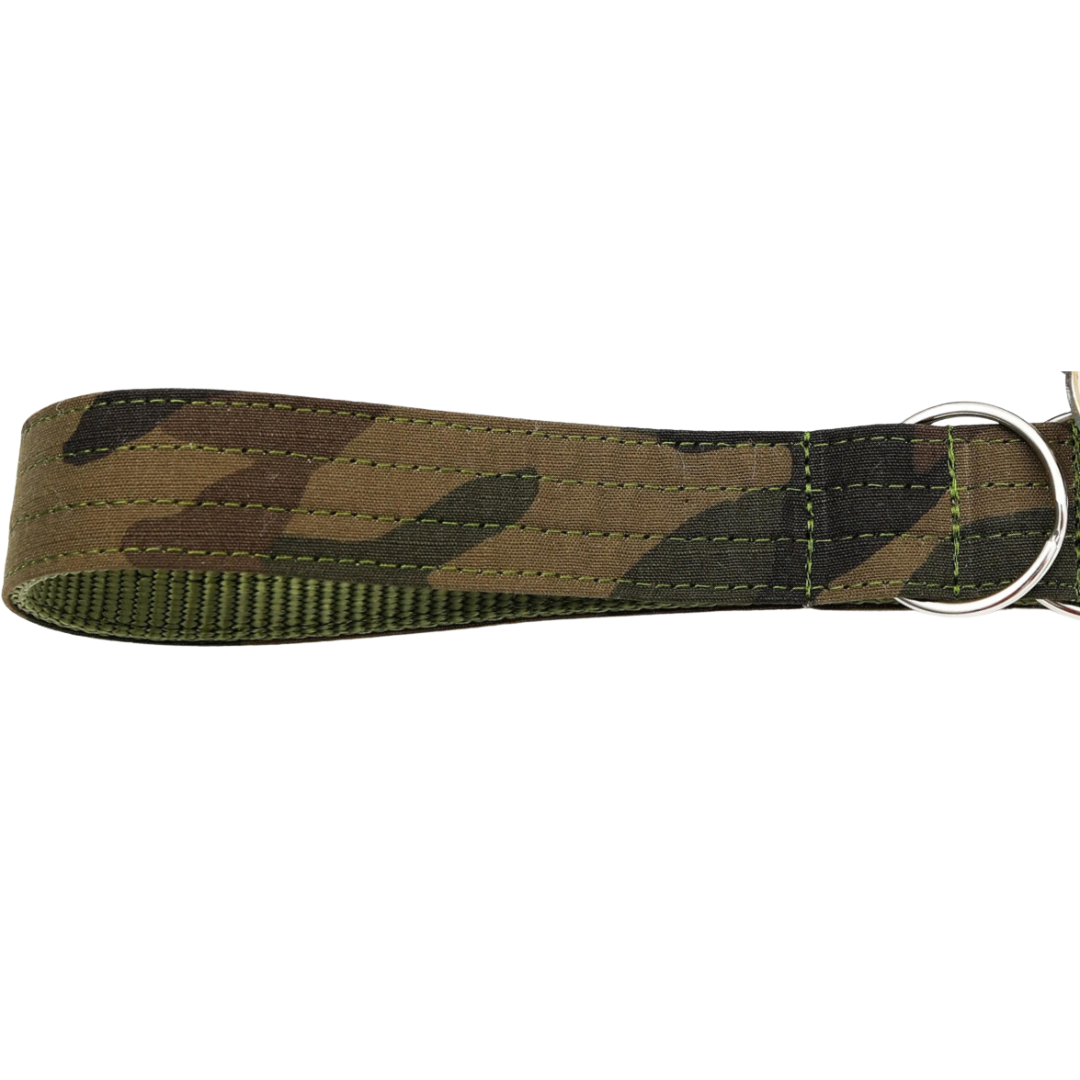 Camo Canvas Key Chain Wrist Fob