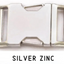 Camo Canvas Dog Collar - Silver Zinc Buckles