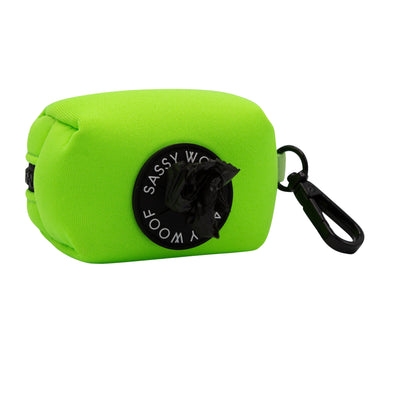 'Neon Green' Dog Waste Bag Holder