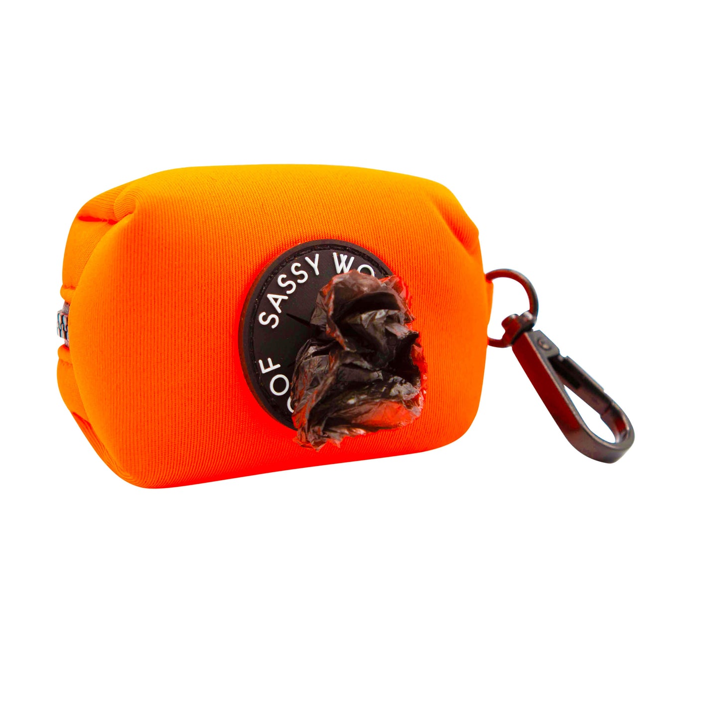 'Neon Orange' Dog Waste Bag Holder