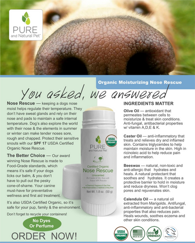 Organic Nose Rescue - Unscented