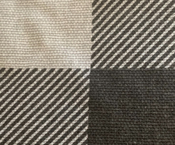 Buffalo Plaid Dog Bed - Light Grey or Red