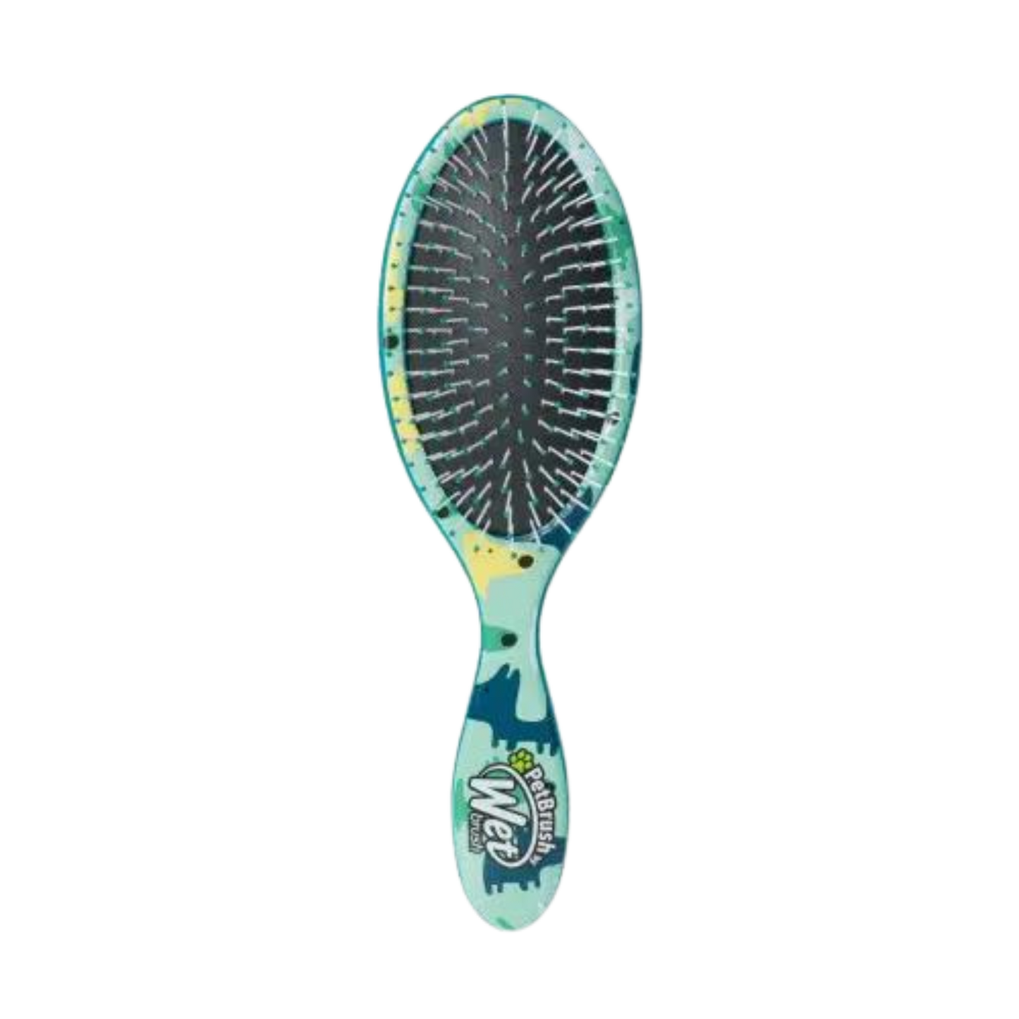 PetBrush Large Breed Detangler Brush - Dog Camo