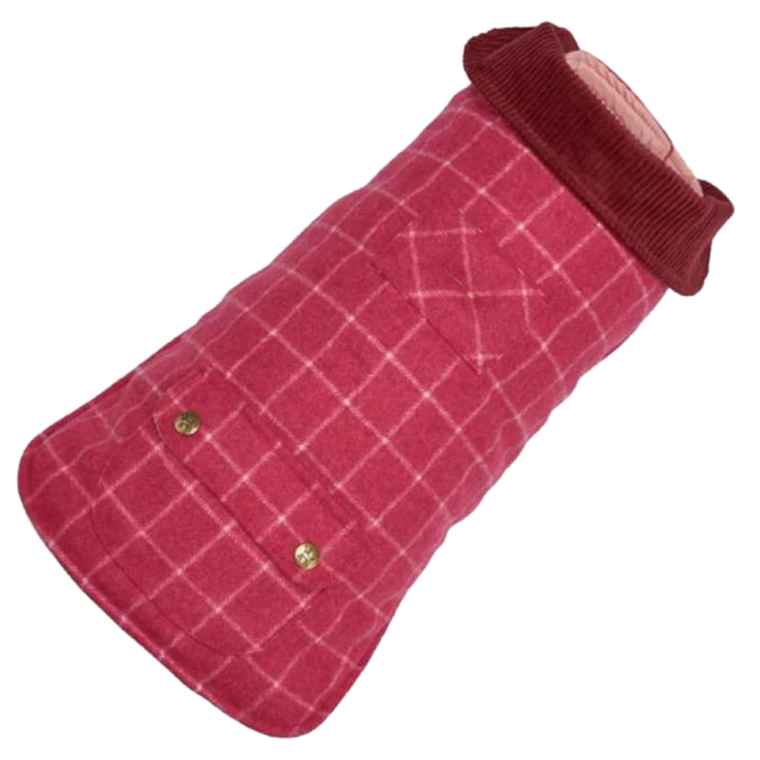 Pink Tweed Coat