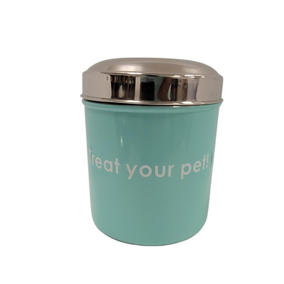 Robin Egg Dog Treat Container