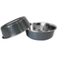 Striped Deluxe Stainless Steel Bowl - 29 oz - (3 colors)
