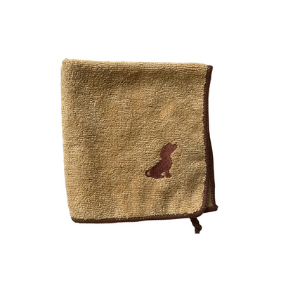 Quick Drying Microfiber Dog Bath Towel - Brown