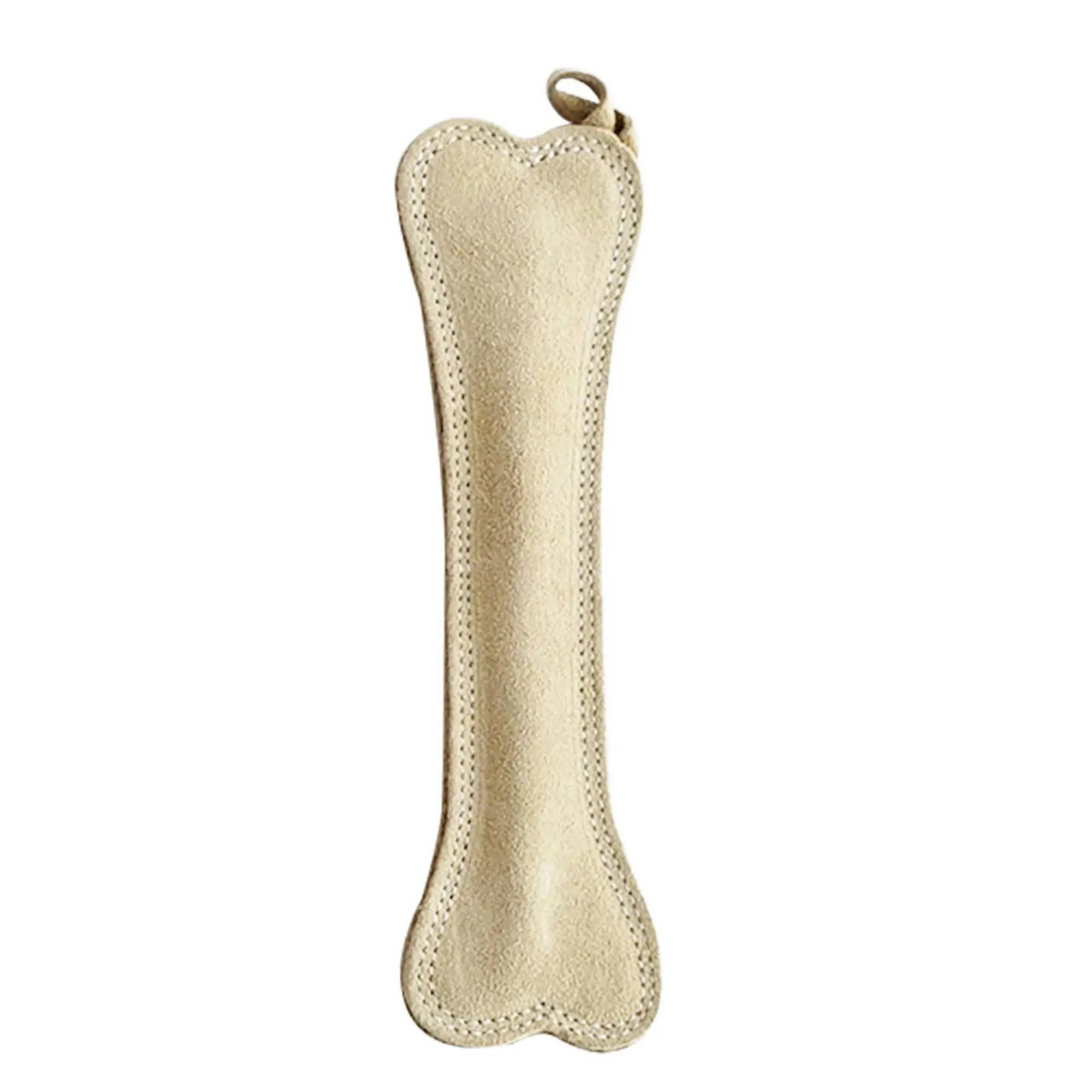 Vegan Leather Chew Dog Bone