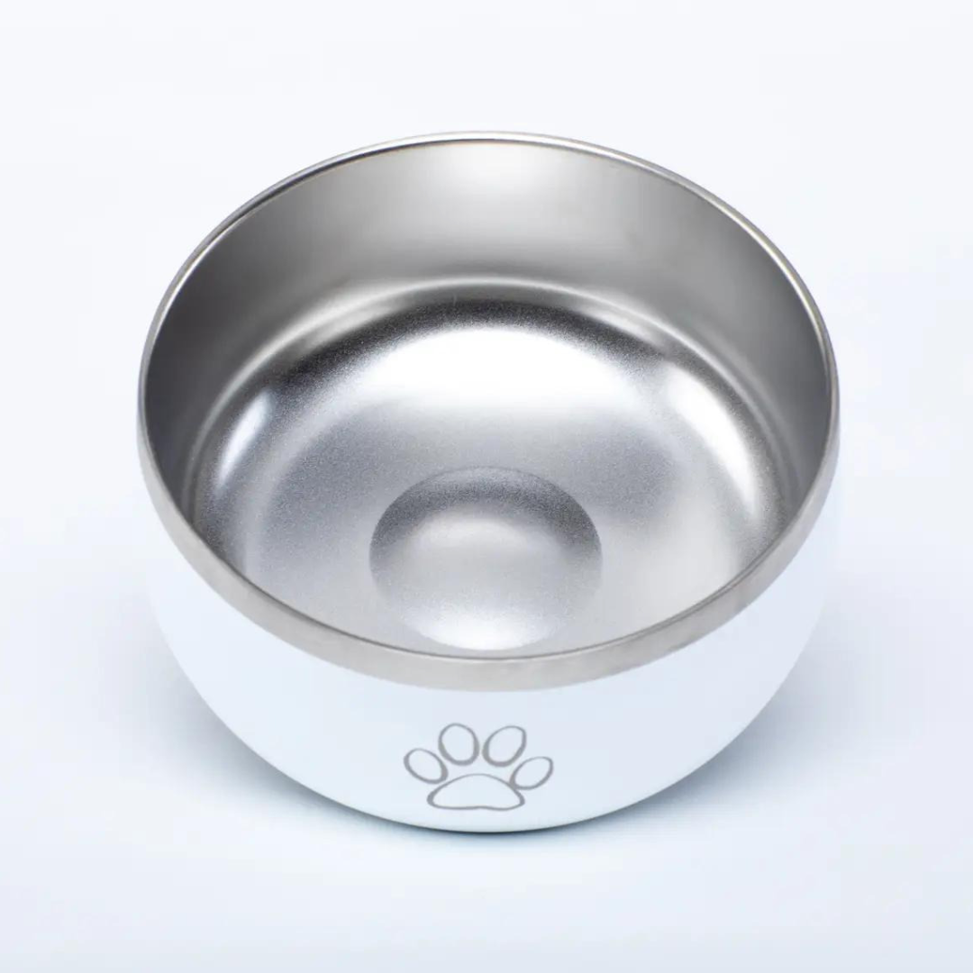 Metal dog hotsell bowl with lid
