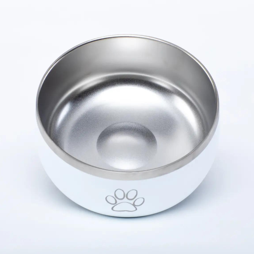 Stainless Steel Powder Coated Dog Bowl - 34 oz - (3 colors)